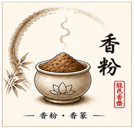 檀香粉、降真粉、黏粉 清單